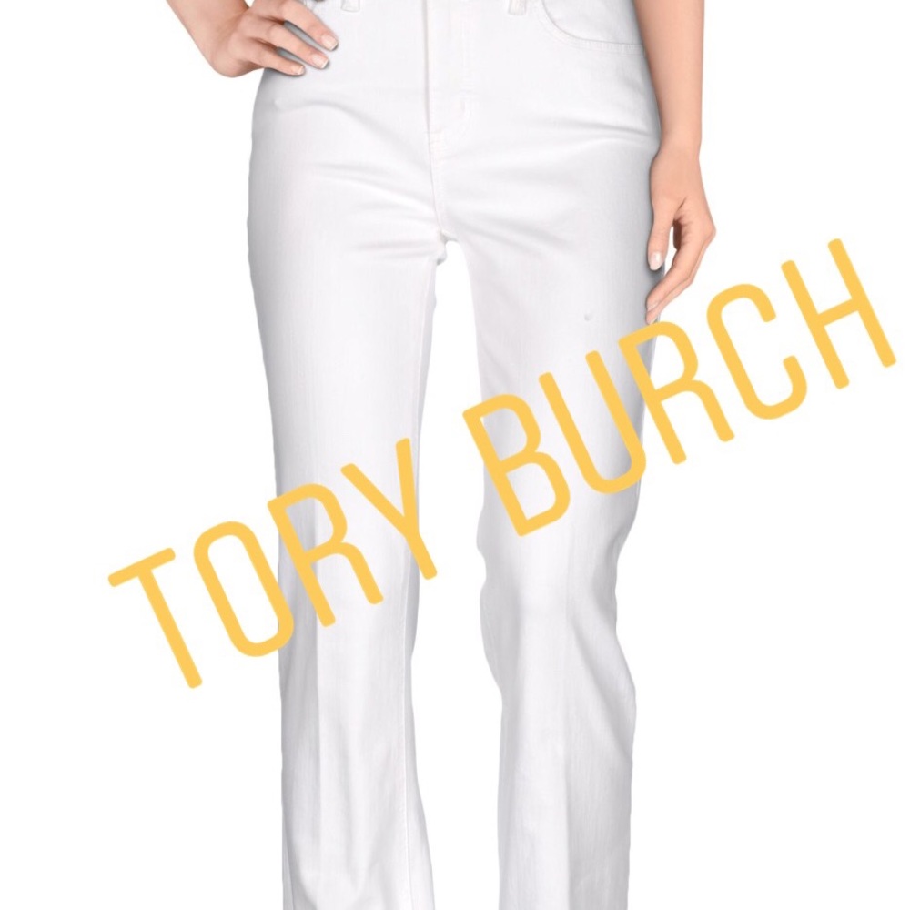 Tory burch white casual pants